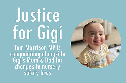 Graphic named Justice for Gigi