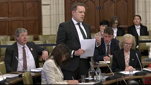 Tom Morrison MP speaking in Westminster Hall Debate