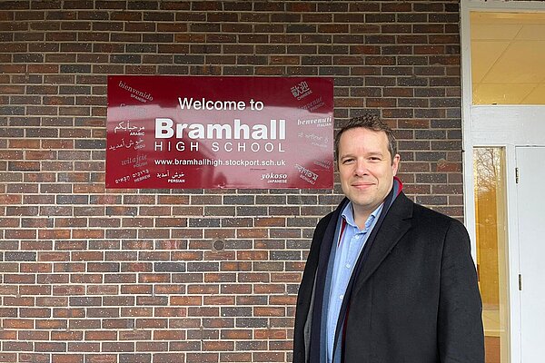 Tom at Bramhall High