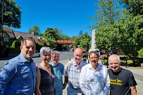 The Lib Dems are fighting to deliver Cheadle Train Station
