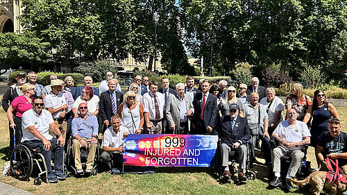 Campaigners from 999 Injured but Forgotton